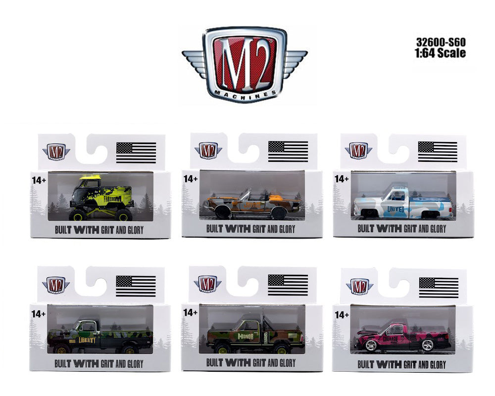M2 Machines 1:64 Detroit-Muscle Release S60 Special Assortment