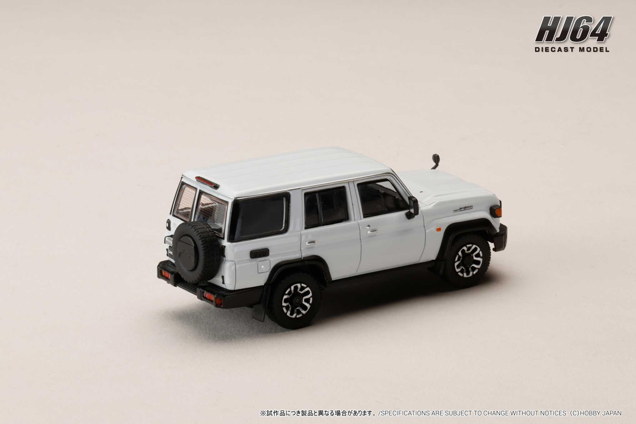 hama　ブラウン＋ホワイト Preorder] Hobby Japan 1:64 Toyota LANDCRUISER 70 (GDJ76W) (3