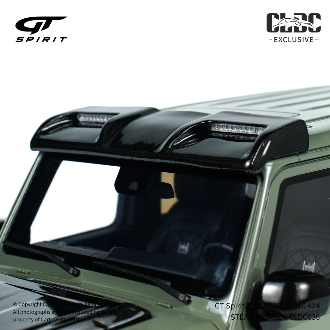 [Preorder] GT Spirit 1:18 BRABUS 800 4X4 STEALTH GREEN CLDC036