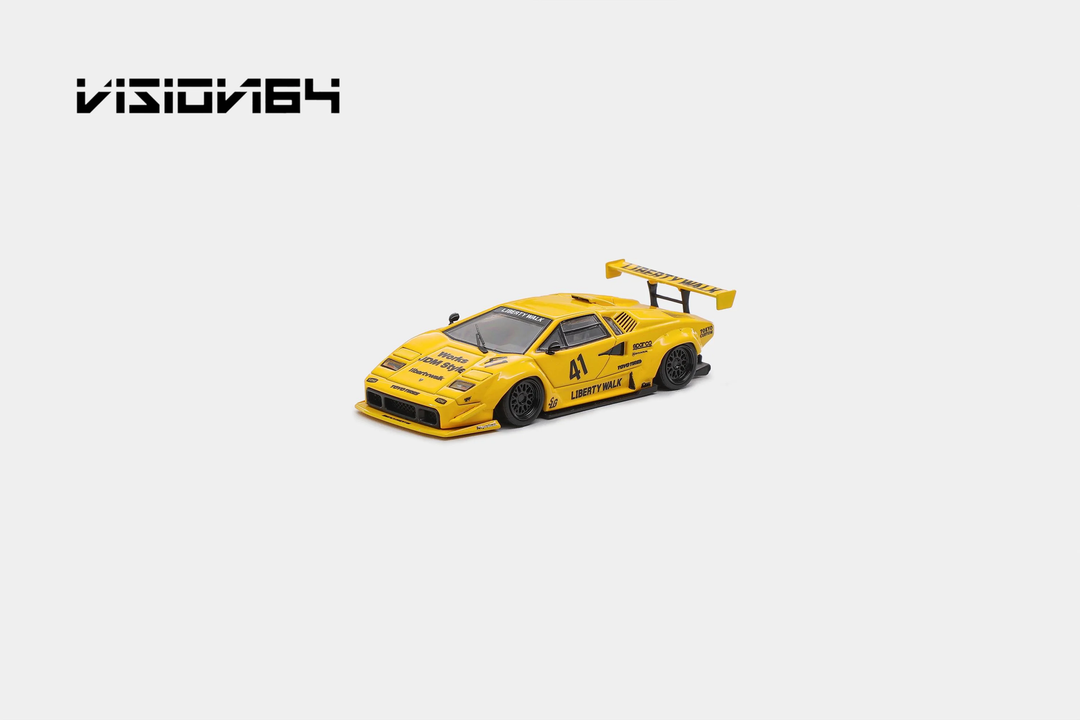 Vision64 1:64 LB Lamborghini Countach (6 Versions)