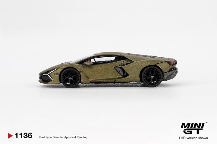 [Preorder] MINIGT 1:64 Lamborghini Revuelto Verde Gea Matte MGT01136-BL