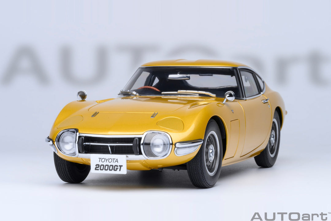 [Preorder] AUTOart 1:18 Toyota 2000GT 1967 Gold 79549