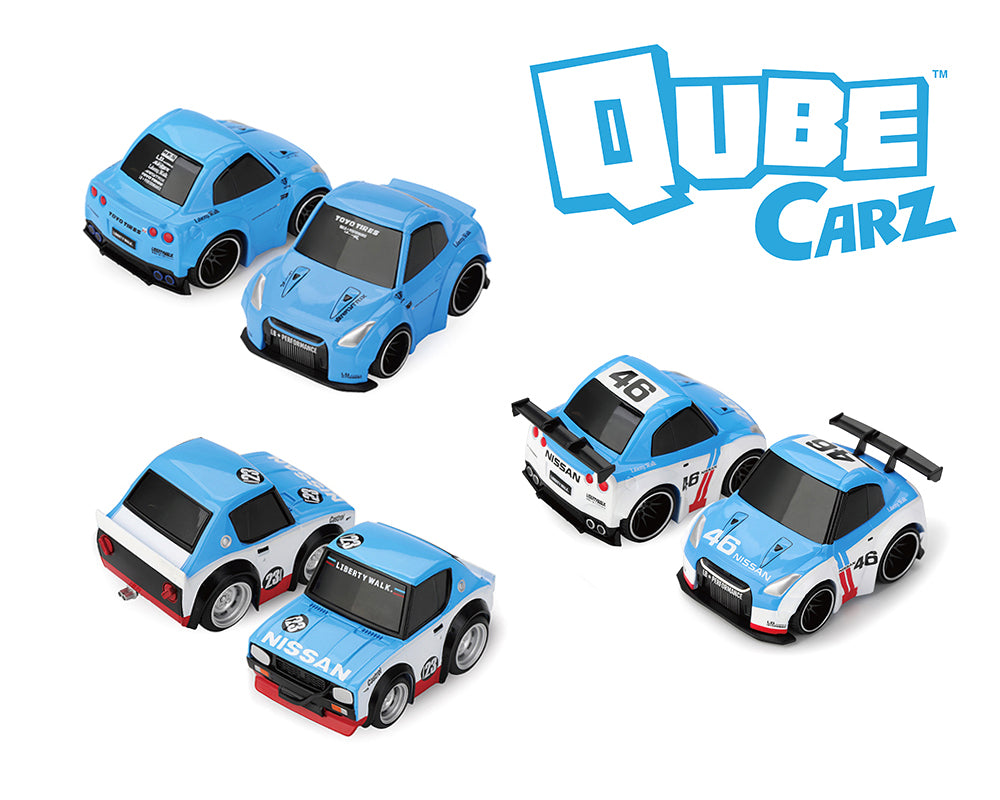[Preorder] MINIGT 1:64 QubeCarz Series 2 Liberty Walk Assortment (4 Versions) QZ-COMBO-002
