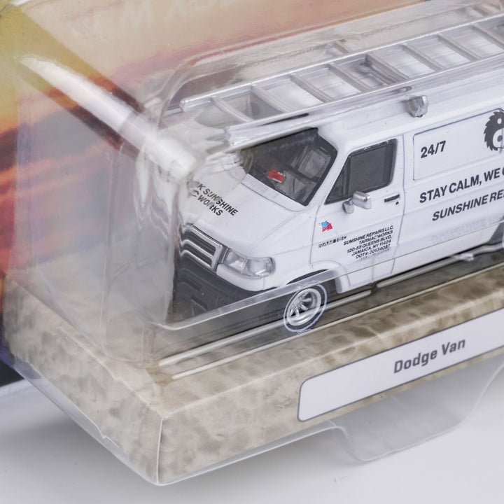 [Preorder] Tarmac Works 1:64 Dodge Van, New York Sunshine T64G-032-NYS