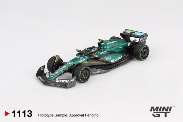 [Preorder] MINIGT 1:64 Aston Martin AMR24 #14 Fernando Alonso MGT01113-BL
