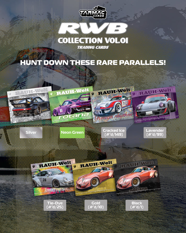 [Preorder] Tarmac Works Tarmac Cards RWB Collection Vol.01- Blaster Box TC-RWBC-B01