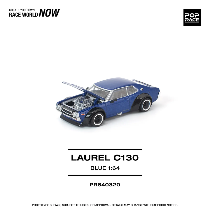 [Preorder] POPRACE 1:64 LAUREL C130 BLUE PR640320