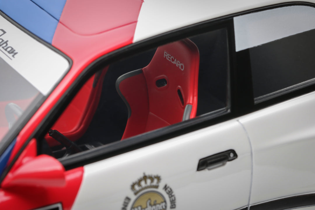 [Preorder] OttO 1:18 BMW E36 KHYZYL SALEEM WHITE 2024 OT1176
