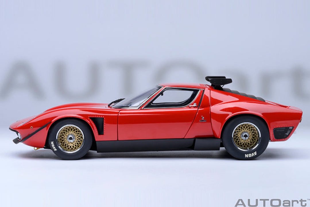 AUTOart 1:18 Lamborghini Miura SVR - JOTA - Red 79171