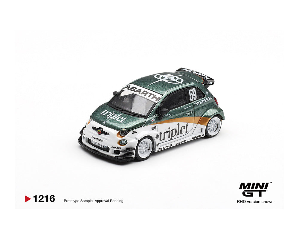 [Preorder] Mini GT 1:64 Abarth 595 LB-WORKS Tyson Yoshi Edition MGT01216-R