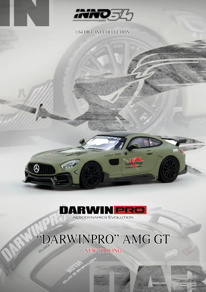 [Preorder] Inno64 1:64 DARWIN PRO AMG GT IN64-AMGGT-DP01