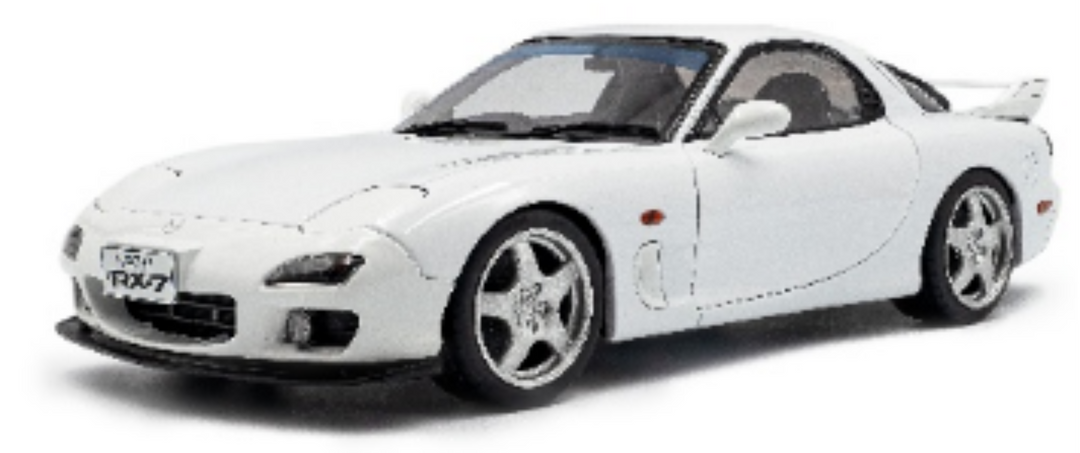 [Preorder] Solido 1:18 MAZDA RX7 FD3RS PURE WHITE 1999 S1810607