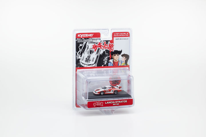 [Preorder] Kyosho 1:64 Circuit Wolf LANCIA STRATOS GR.5 Red 07009B3