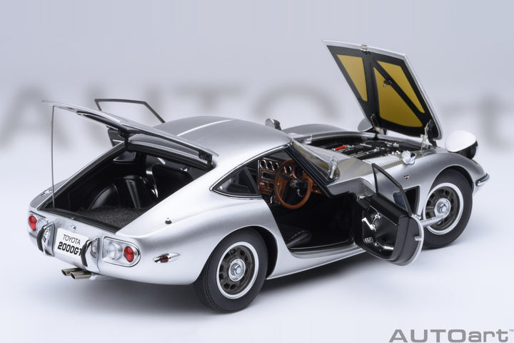 [Preorder] AUTOart 1:18 Toyota 2000GT 1967 Silver 79548