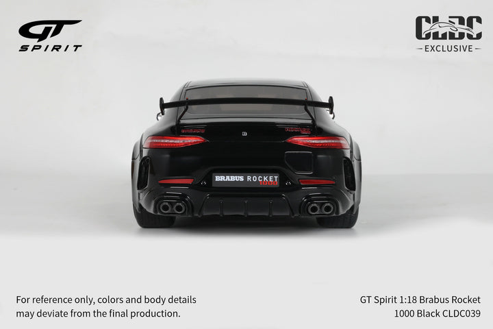 [Preorder] GT Spirit 1:18 BRABUS ROCKET 1000 BLACK CLDC039