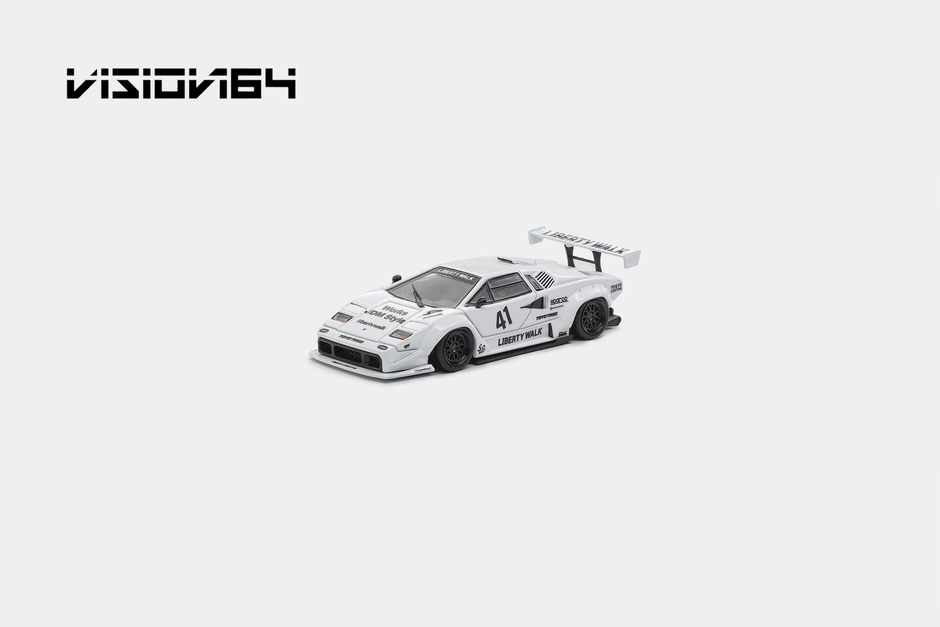 Countach Vision64 LB 1:64 Lamborghini (6 Versions) – Horizon 1⁄64
