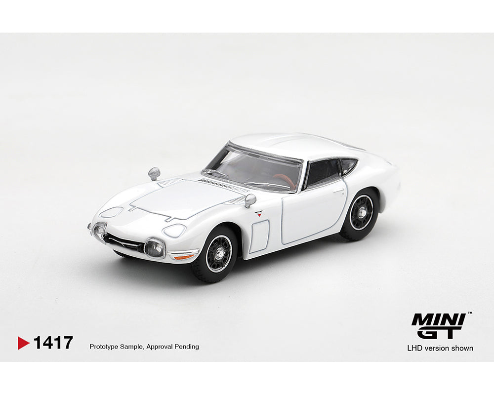 [Preorder] Mini GT 1:64 Toyota 2000GT Pegasus White – Limited Edition MGT01417-BL