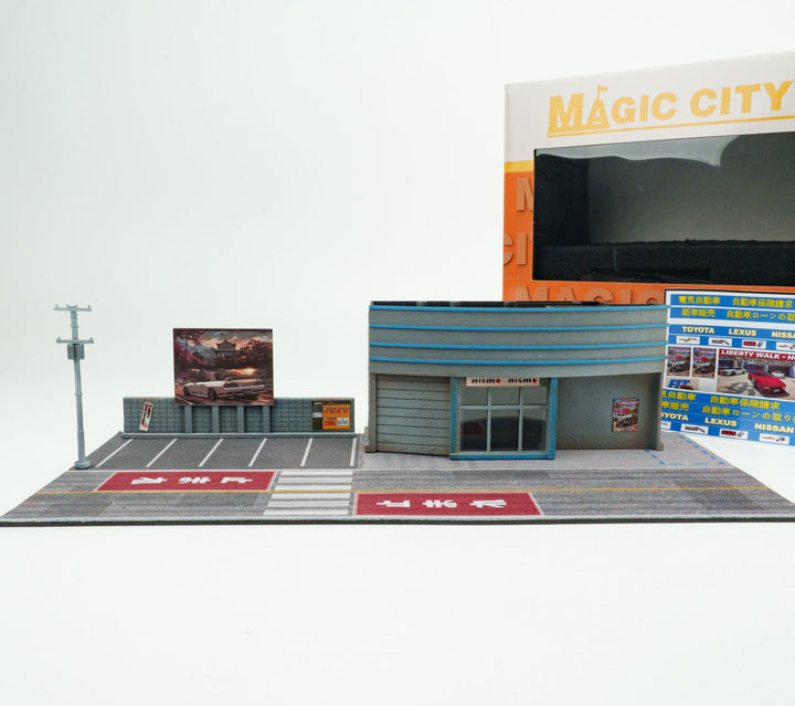 Magic City 1:64 Japanese Nismo 4S Dealership (2 Colours) 110087/ 110088