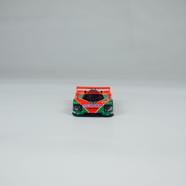Kyosho 1:64 Mini Car &amp; Book Mazda 787B (NO.55) K07033B1-CL (Chinese Version) K07033B1-CL