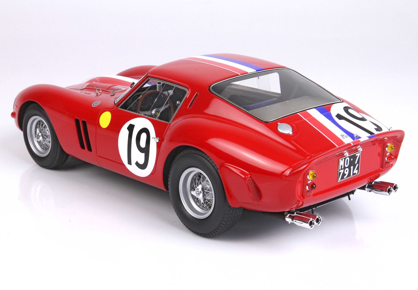 Preorder] BBR 1:18 Ferrari 250 GTO 24H Le Mans 1962 S/N 3705GT
