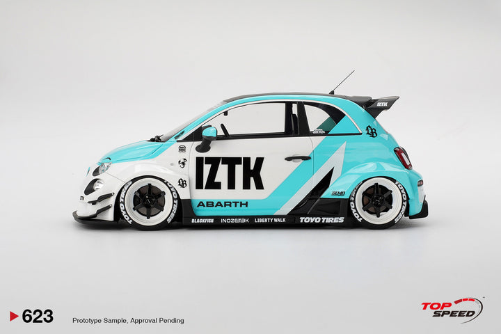 [Preorder] Topspeed 1:18 Abarth 595 LB-WORKS x Abas Works IZTK TS0623