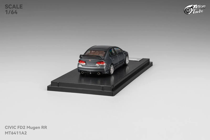 [Preorder] Microturbo 1:64 Custom FD2 MUGEN RR - Metallic Grey MT6411A2