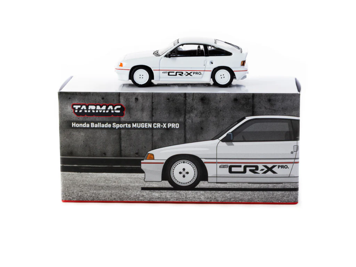 Tarmac Works 1:64 HONDA Ballade Sports MUGEN CR-X PRO White T64G-TL058-WH