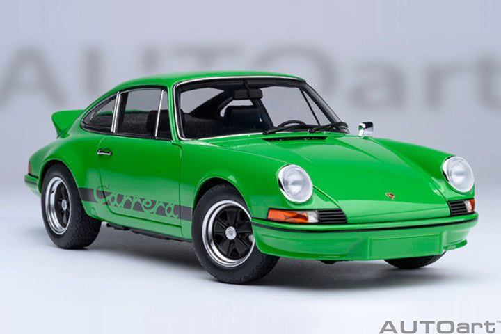 [Preorder] AUTOart 1:18 Porsche 911 Carrera 2.7 RS Viper Green/Black Stripes 78034