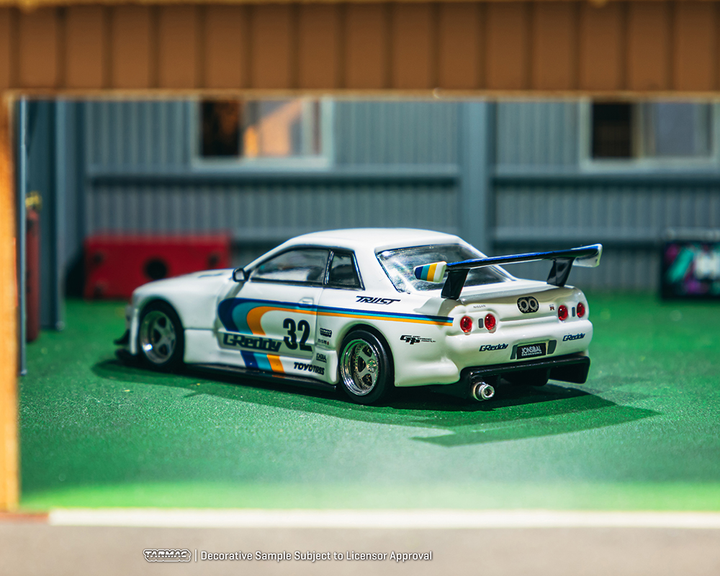 [Preorder] Tarmac x Mijo 1:64 NISSAN SKYLINE GT-R R32 WIDEBODY JONSIBAL T64G-061-GDY