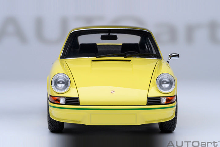 [Preorder] AUTOart 1:18 Porsche 911 Carrera 2.7 RS Light Yellow/Green Stripes 78033