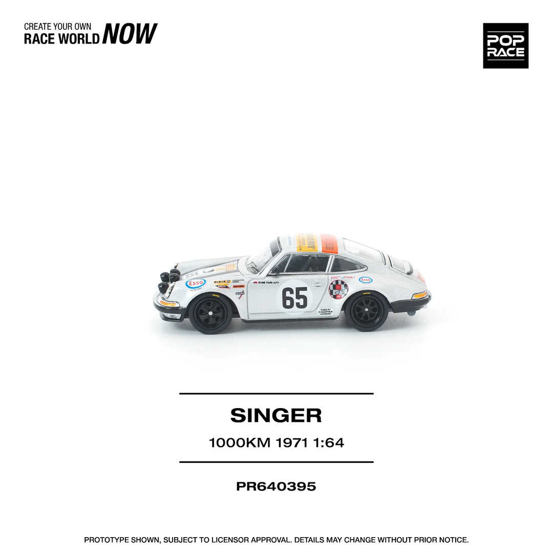 [Preorder] POPRACE 1:64 Porsche SINGER SPA 1000KM 1971 PR640395