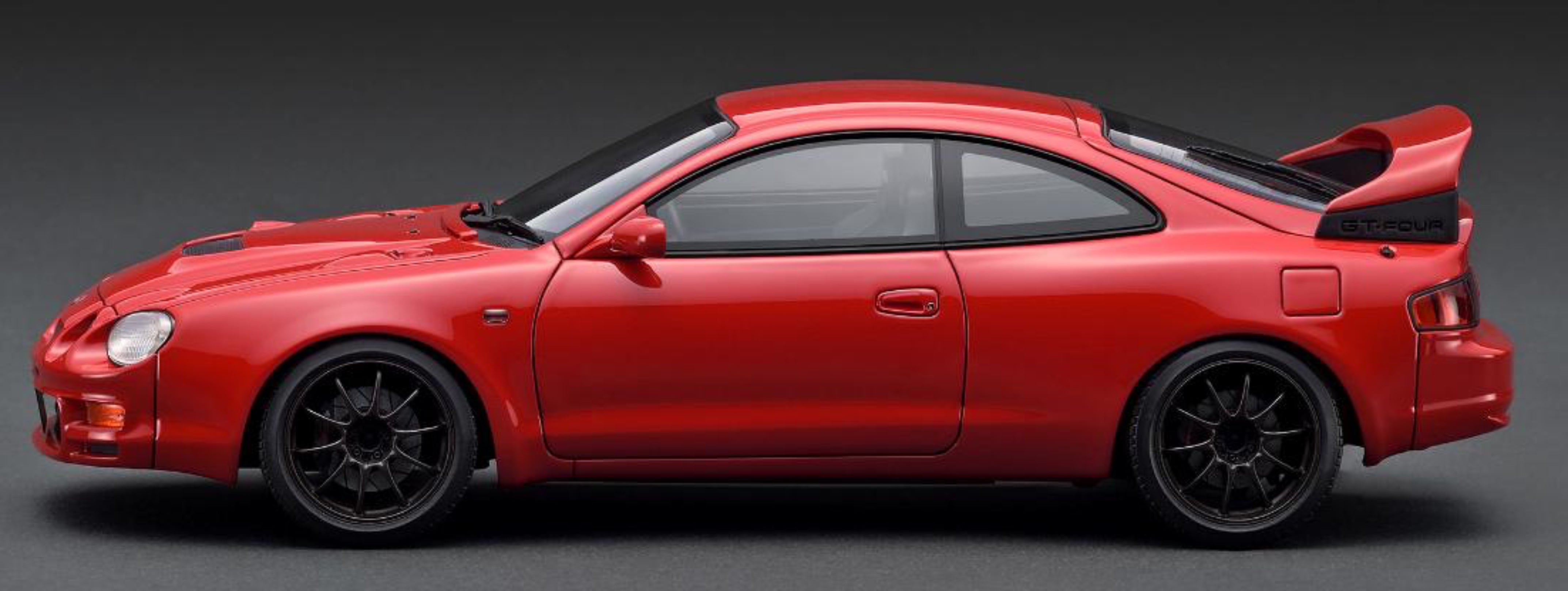 Ignition Model 1:18 Toyota Celica GT-FOUR (ST205) Red IG3677