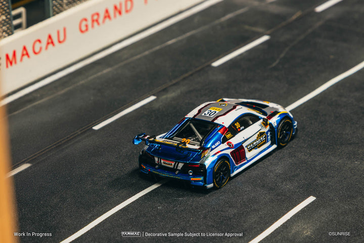 [Preorder] Tarmac Works 1:64 Audi R8 LMS GT3 evo II Macau GT Cup - FIA GT World Cup T64-043-24MGP30