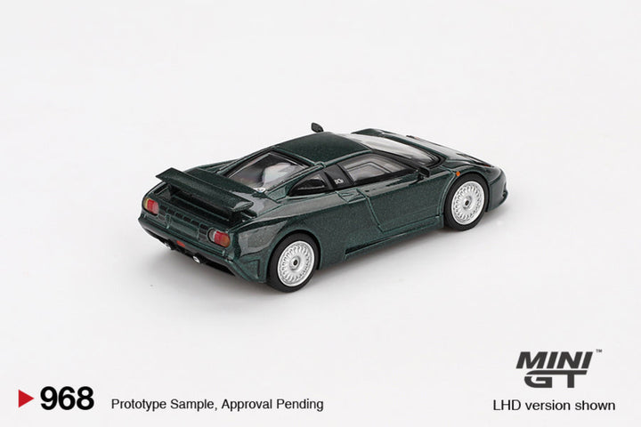 [Preorder] MINIGT 1:64 Bugatti EB110 GT Verde Scuro MGT00968