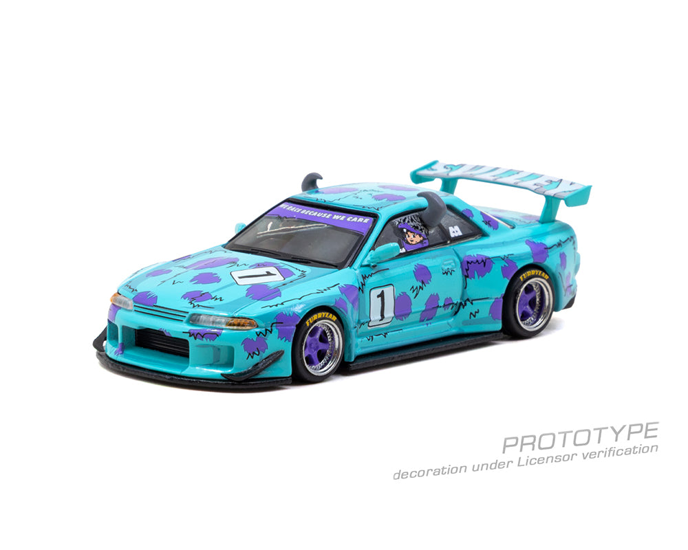 [Preorder] Tarmac Works 1:64 Nissan Skyline GT-R R32 Widebody Jonsibal Disney Sulley – Global64 T64G-061-SUL