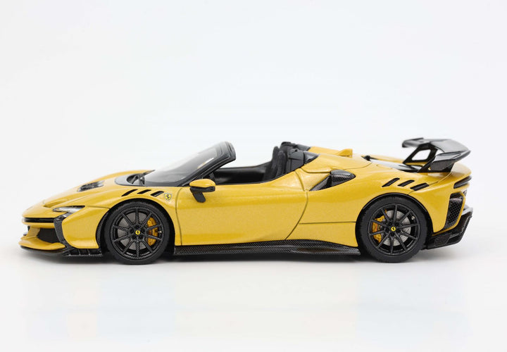 BBR Model 1:43 Ferrari SF90 XX Spider cerchi carbonio Giallo Montecarlo BBRC286F1