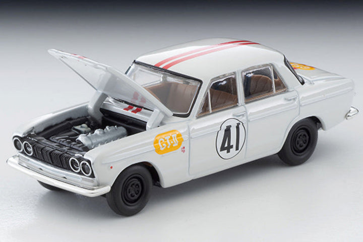 [Preorder] Tomytec TLVN 1:64 Nissan Prince Skyline GT 2nd Japanese Grand Prix #41 (white)