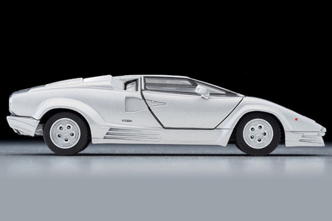 [Preorder] Tomytec TLVN 1:64 Lamborghini Countach 25th Anniversary (Silver)