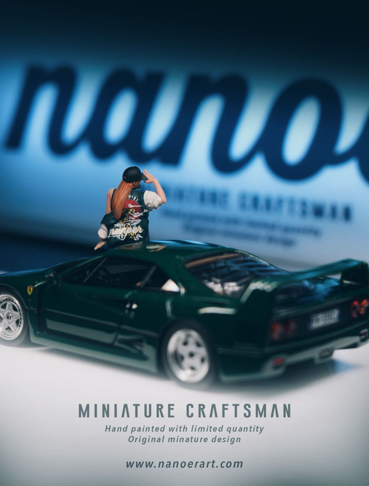 [Preorder] Nanoer 1:64 Bubble Gum girl with 3 crates. (Separate parts)