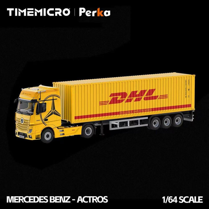 Time Micro 1:64 Mercedes Benz Actros Container Truck (3 Versions) TM646741/TM646742/TM646743