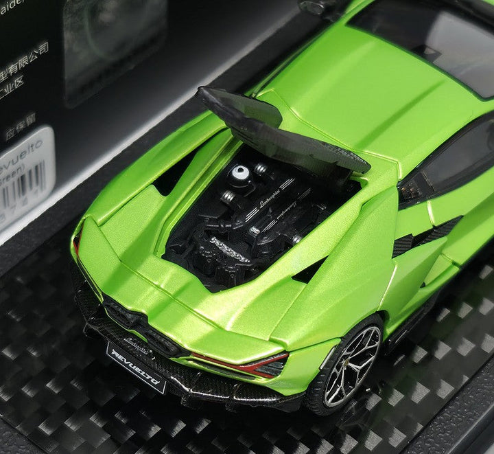 LCD 1:64 Lamborghini Revuelto (Apple Green color) 2025 Shanghai Toy Fair package LCD64042-AG