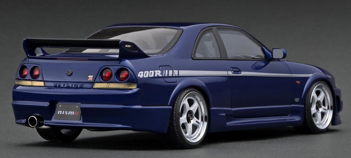 [Preorder] Ignition Model 1:18 Nissan NISMO 400R (BCNR33) Deep Marine Blue IG3655