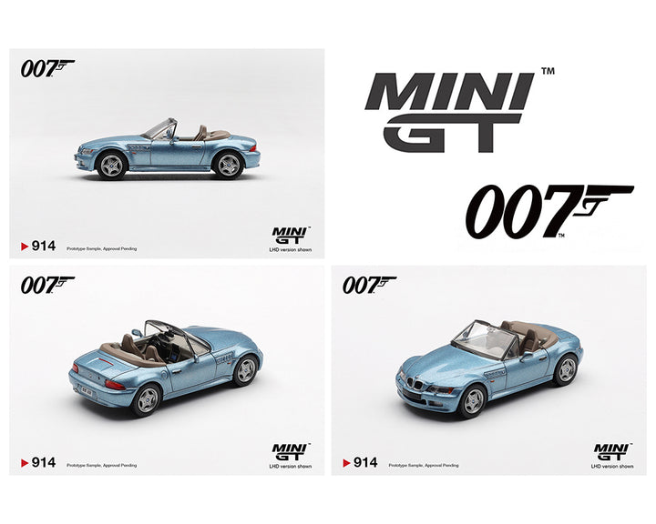 [Preorder] Mini GT 1:64 BMW Z3 “GoldenEye” (3 Versions) MGT00914-007J/ MGT00914-007E/MGT00914-007TC