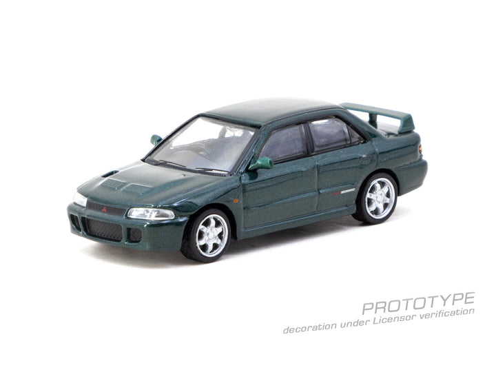 [Preorder] Tarmac Works 1:64 Mitsubishi Lancer GSR Evolution – Green Metallic – Global64 – MiJo Exclusives T64G-048-GR