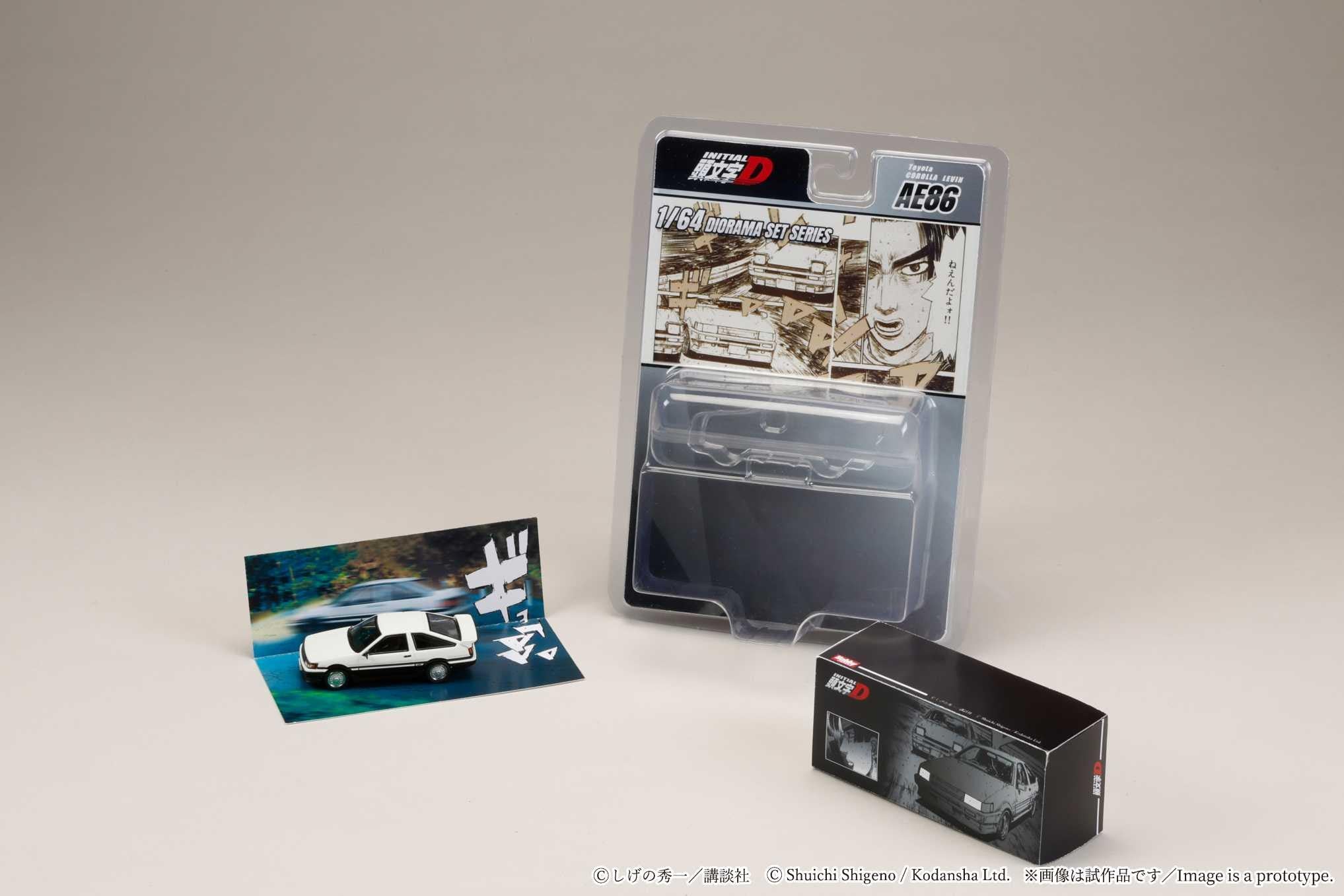 Preorder] Hobby Japan 1:64 Toyota COROLLA LEVIN (AE86)/Initial D
