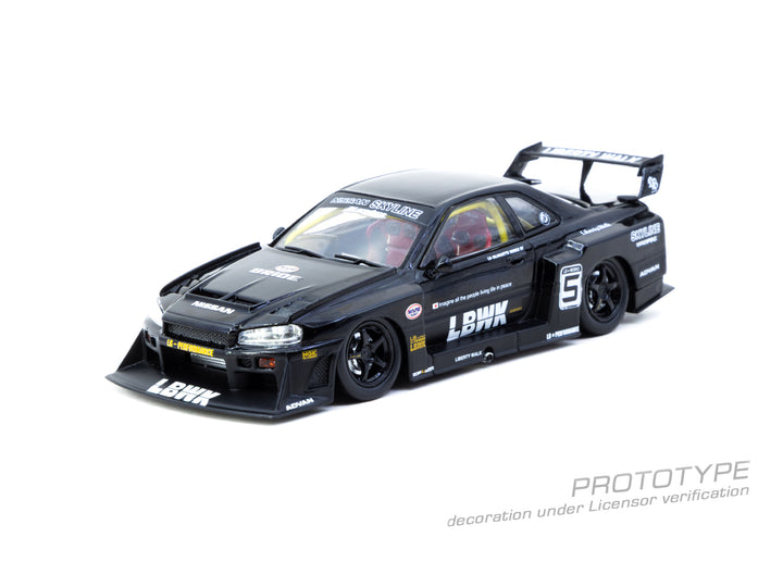 [Preorder] Tarmac Works 1:43 Nissan GT LB-ER34 Super Silhouette SKYLINE Black T43-021-BK