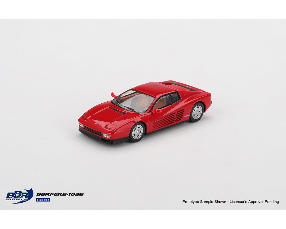 [Preorder] BBR 1:64 1987 Ferrari Testarossa – Rosso Corsa BBRFER64036