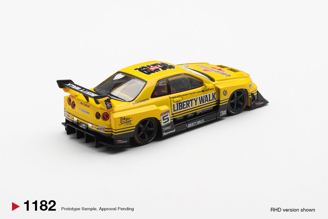 [Preorder] MINI GT 1:64 Nissan LB-ER34 Super Silhouette SKYLINE MGT01182