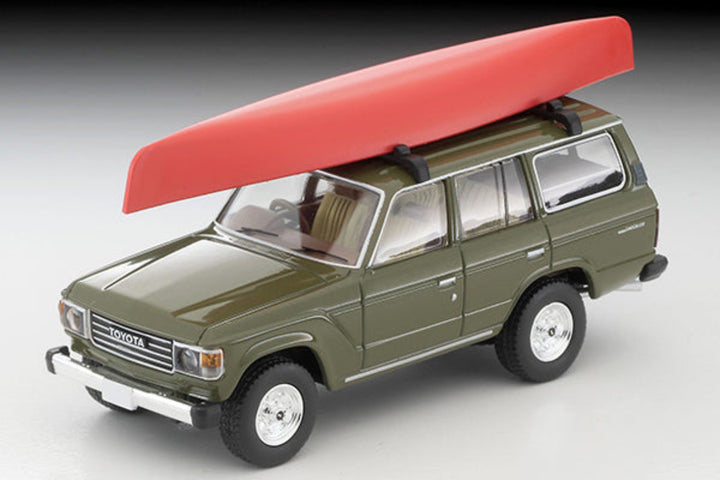 Tomytec TLVN 1:64 Toyota Land Cruiser 60 (Olive) Canoe LV-N279e