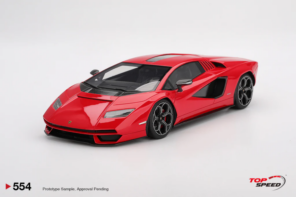 ミニカー Top Speed 1/18 Lamborghini Countach Preorder] TOPSPEED 1:18 Lamborghini Countach LPI 800-4 Rosso